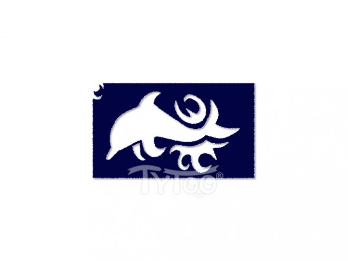 Testfestő minta sablon 5x8 Delfin CTSA-HA08
