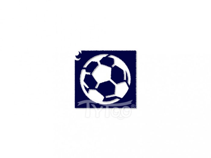 Testfestő minta sablon 5x5 cm Foci labda CTSA-OL11