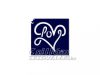 Testfestő minta sablon 5x5cm Szív CTSA-SZ19