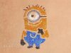 Testfestő minta sablon 5x8cm Minion Stuart CTSA-TA335