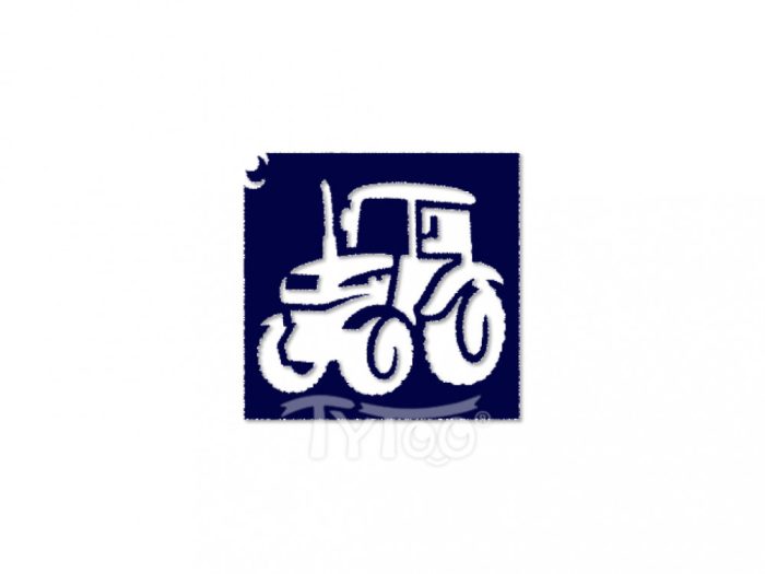 Testfestő minta sablon 5x5cm Traktor CTSA-JA08
