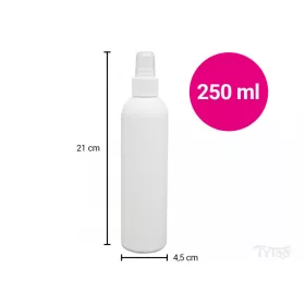 üres szórófejes flakon 250 ml