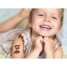 Csillámpor szett 3 x 2,5 ml Óarany, Világosbarna, Barna