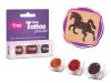 Csillámpor szett 3 x 2,5 ml Világosbarna, Piros, Barna