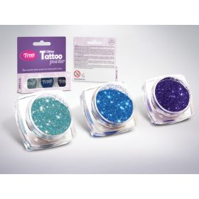   Csillámpor szett 3 x 2,5 ml Azúrkék, Tengerkék, Zafírkék