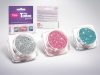 Csillámpor szett 3 x 2,5 ml Ezüst, Babarózsaszín, Azúrkék