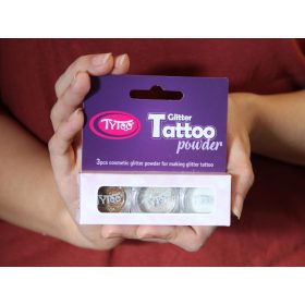 Csillámpor szett 3 x 2,5 ml Fehér, Gyémánt, Pezsgő