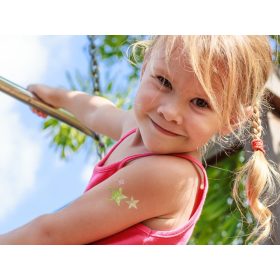   Csillámpor szett 3 x 2,5 ml Babarózsaszín, Pezsgő, Aranyzöld