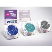   Csillámpor szett 3 x 2,5 ml Tengerkék, Azúrkék, Acélszürke