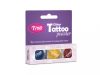 Csillámpor szett 3 x 2,5 ml Tengerkék, Citromsárga, Piros