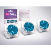 Csillámpor szett 3 x 2,5 ml Türkizkék