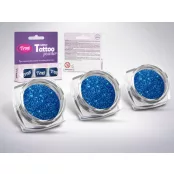 Csillámpor szett 3 x 2,5 ml Tengerkék