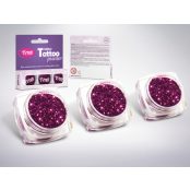 Csillámpor szett 3 x 2,5 ml Sötét mályva