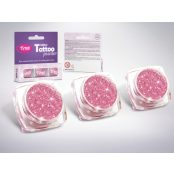 Csillámpor szett 3 x 2,5 ml Babarózsaszín