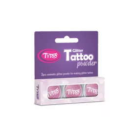 Csillámpor szett 3 x 2,5 ml Babarózsaszín