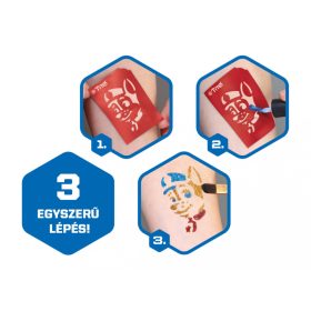 Mancs őrjárat sablon szett 12 db-os