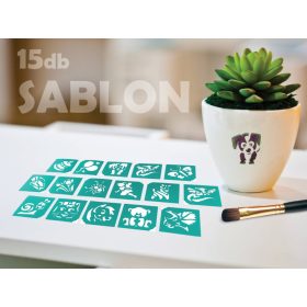 Szülinapi sablon szett 15db-os