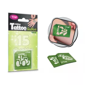 Járművek sablon szett 15db-os