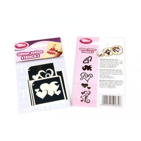 Szív sablon szett 5 db