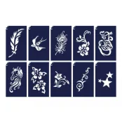 Női 1 sablon szett 10 db