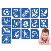 Fiús sablon szett 15db-os