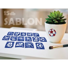 Fiús sablon szett 15db-os