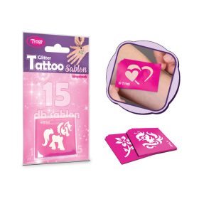 Lányos sablon szett 15db-os