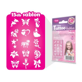 Lányos sablon szett 15db-os