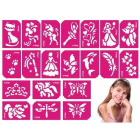 Lányos sablon szett 21db-os