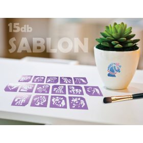 Lovak és Unikornisok sablon szett 15db-os