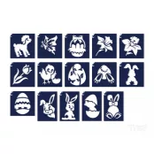 Húsvéti Sablon szett 15db-os