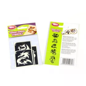 Sárkány sablon szett 5 db