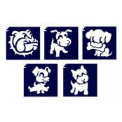 Kutyus sablon szett 5 db