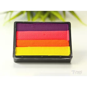 TyToo Csíkos Arcfesték 30g UV-Neon Záporvirág