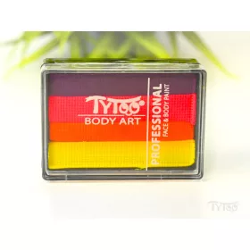TyToo Csíkos Arcfesték 30g UV-Neon Záporvirág