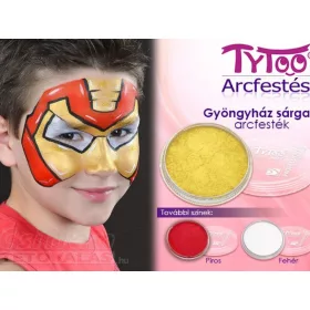 TyToo Arcfesték 30g Gyöngyház sárga