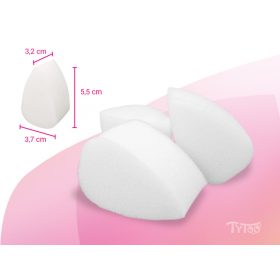 Pillangó/Csepp szivacs 3 db