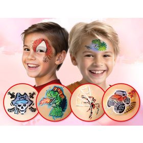 Adventure Quest Arcfesték szett (6db mosaic sablonnal)