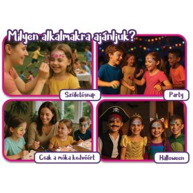 Adventure Quest Arcfesték szett (6db mosaic sablonnal)