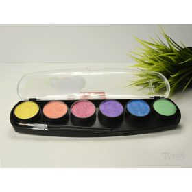 Színvarázs Arcfesték szett 6x10g Gyöngyház színek