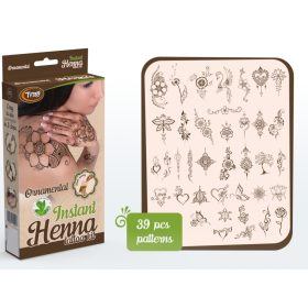 TyToo Instant Ornamental Henna Szett olajjal
