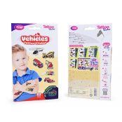 Járművek Tetoválás Matrica Szett