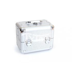 Kicsi kozmetikai bőrönd Csillogós Ezüst