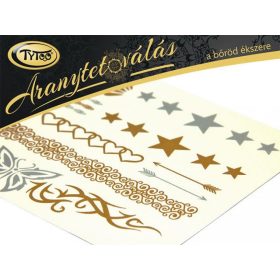 Aranytetoválás 21x15cm