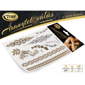 Aranytetoválás 21x15cm