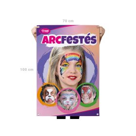 Arcfestés Molinó kültérre 70x100cm