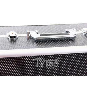 Nagy kozmetikai bőrönd Csillogós Fekete