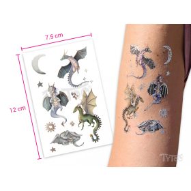 Sárkányos Matrica Tetoválások