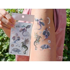 Sárkányos Matrica Tetoválások