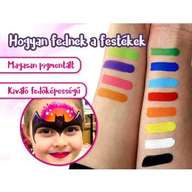 TyToo Colour Splash Arcfesték szett